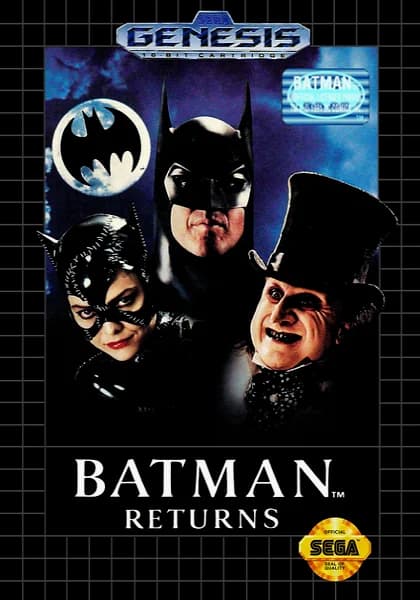 Batman Returns box art