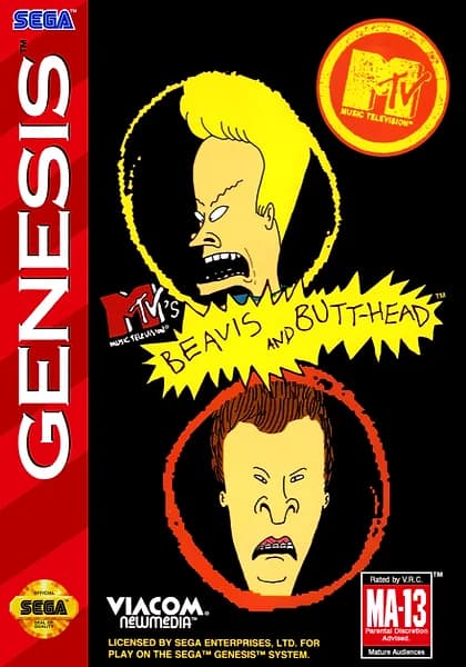 Beavis and Butt-Head box art