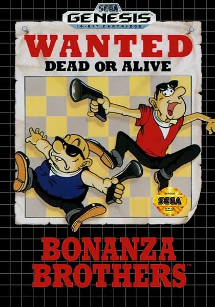 Bonanza Brothers box art