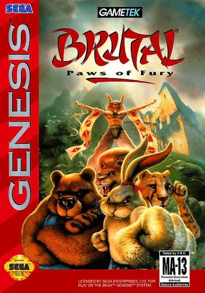 Brutal: Paws of Fury box art