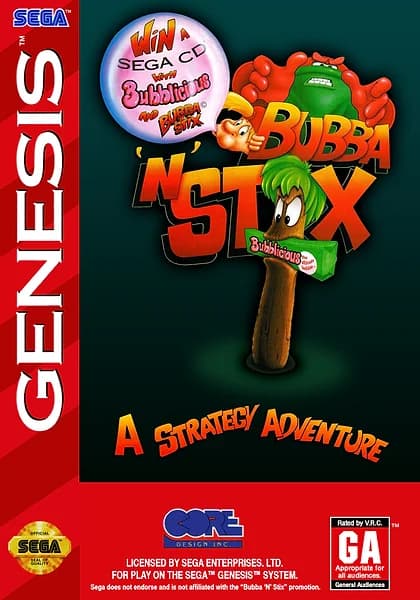 Bubba 'n' Stix box art