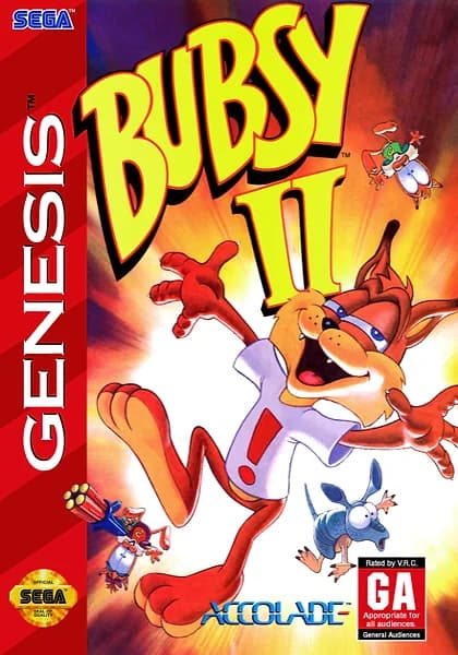 Bubsy II box art