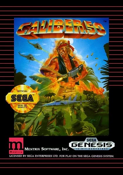 Caliber .50 box art