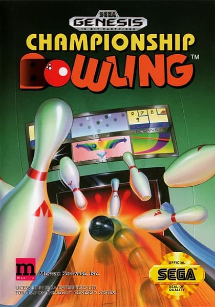 Championship Bowling box art