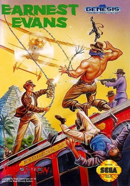 Earnest Evans box art