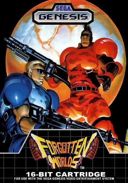 Forgotten Worlds box art