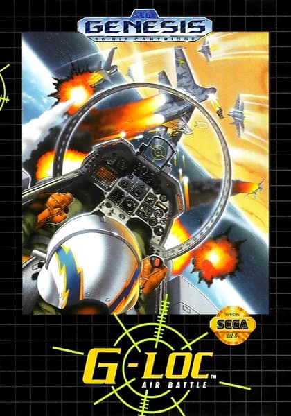 G-LOC Air Battle box art