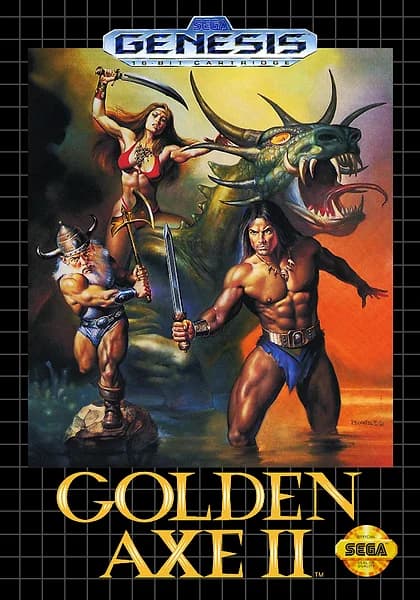 Golden Axe II box art