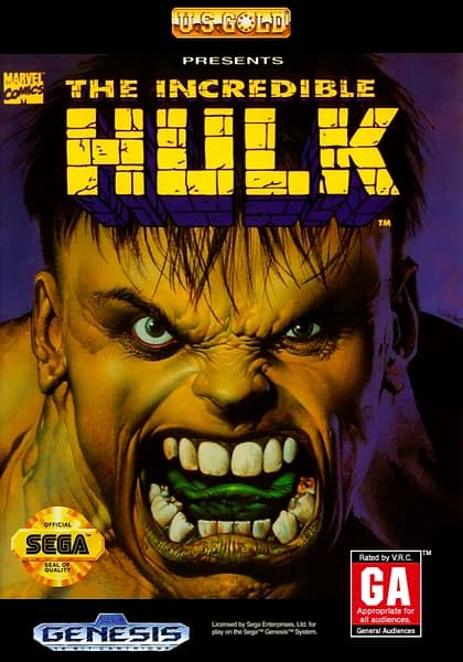 Incredible Hulk box art