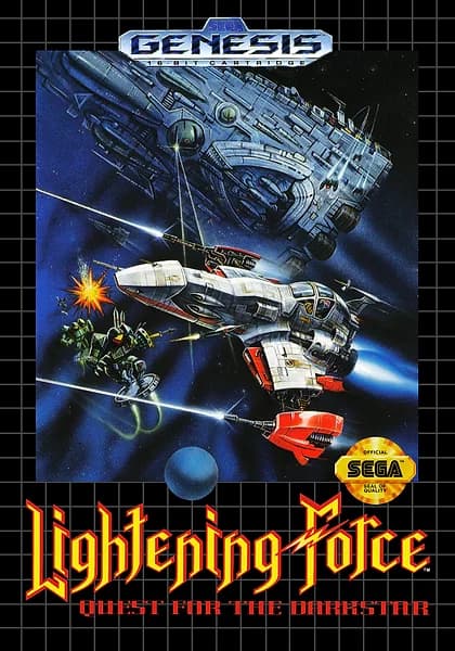 Lightening Force: Quest for the Darkstar box art