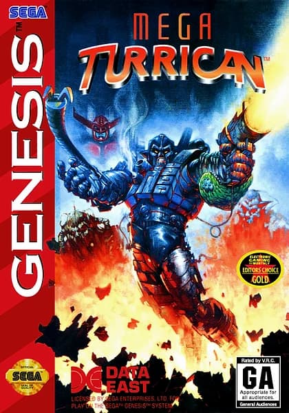 Mega Turrican box art
