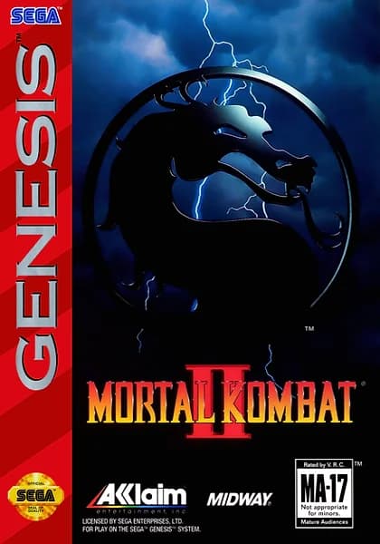 Mortal Kombat II box art