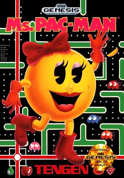 Ms. Pac-Man box art