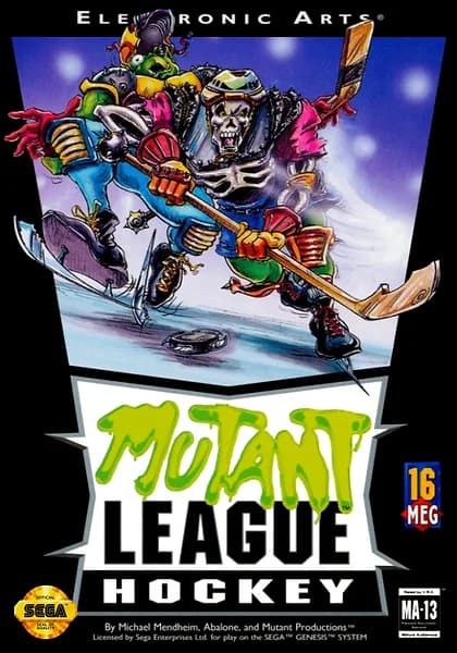 Mutant League Hockey Box Art