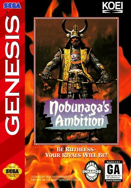 Nobunaga's Ambition box art