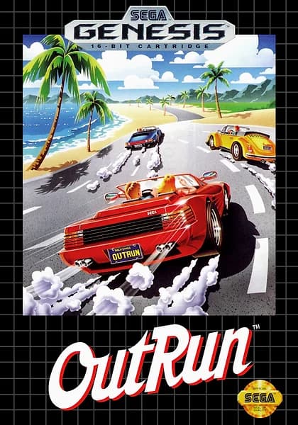 OutRun Box Art