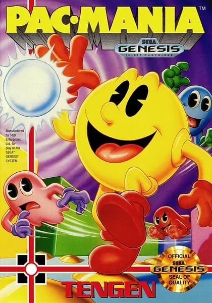 Pac-Mania box art