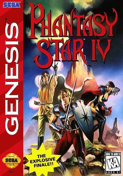 Phantasy Star IV Box Art
