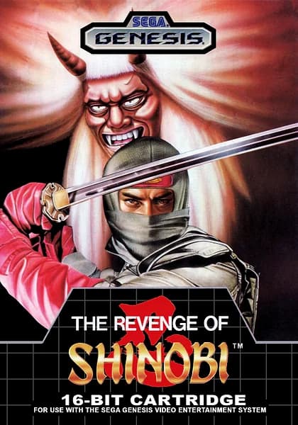 Revenge of Shinobi Box Art