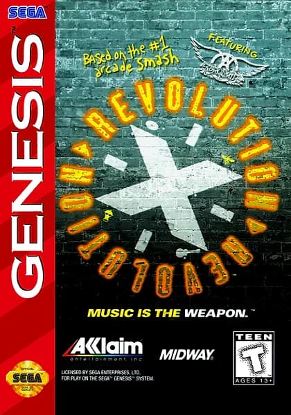 Revolution X box art