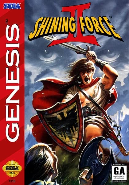 Shining Force II Box Art