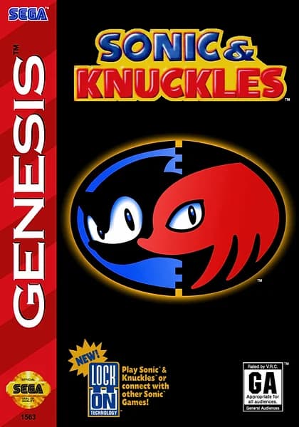 Sonic & Knuckles Box Art