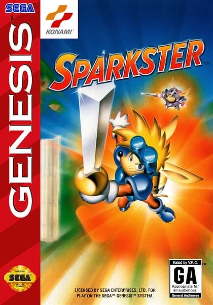 Sparkster box art