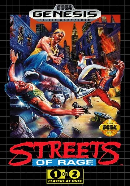 Streets of Rage box art