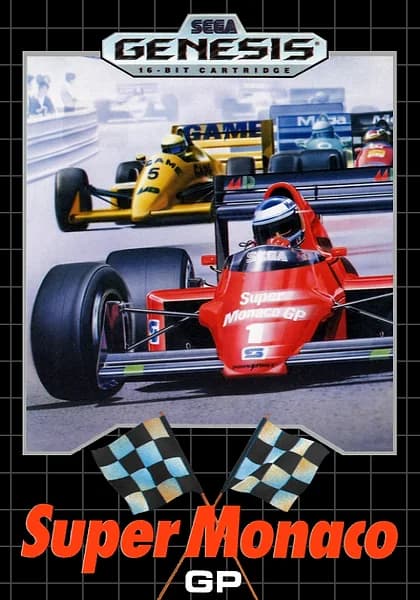 Super Monaco GP box art