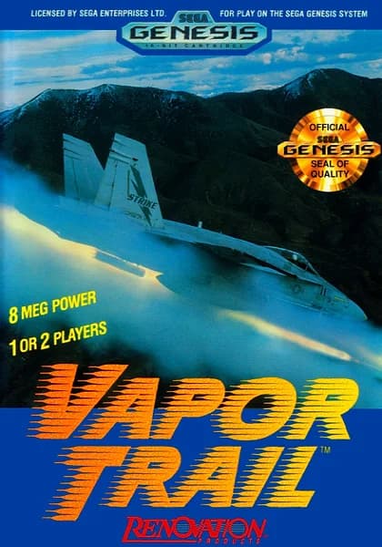 Vapor Trail: Hyper Offence Formation box art
