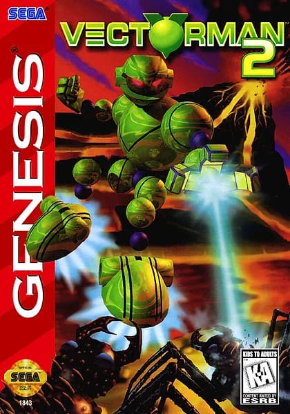 Vectorman 2 box art