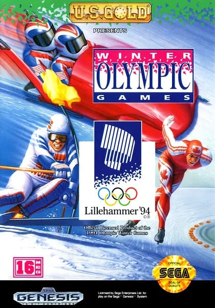 Winter Olympics: Lillehammer '94 box art
