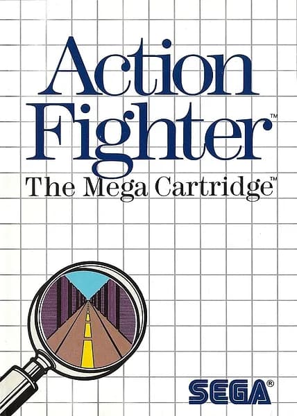 Action Fighter Sega Master System Box Art