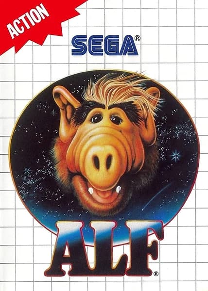 Alf Sega Master System Box Art