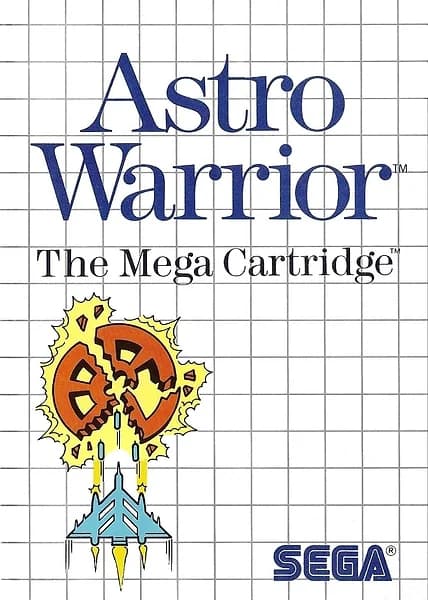 Astro Warrior Sega Master System Box Art