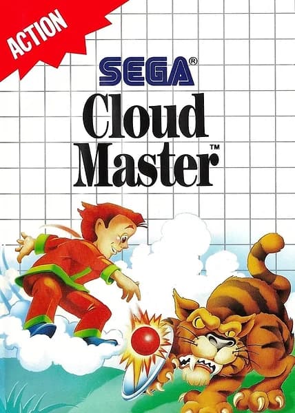Cloud Master Sega Master System Box Art