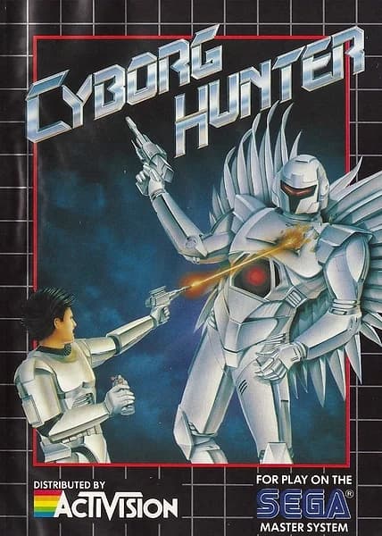 Cyborg Hunter Sega Master System Box Art