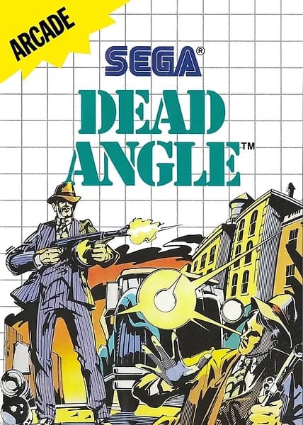Dead Angle Sega Master System Box Art