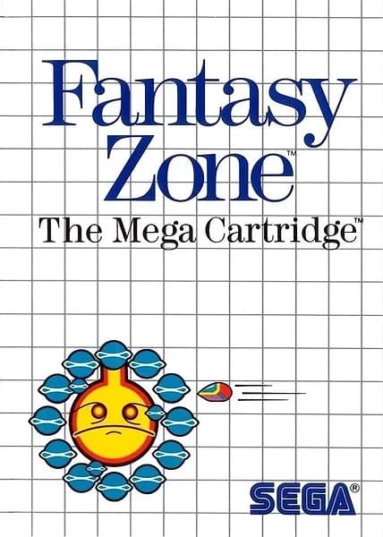 Fantasy Zone Sega Master System Box Art