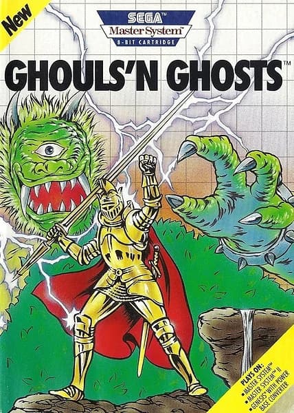 Ghouls 'n Ghosts box art