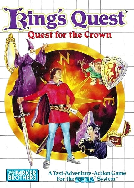 King's Quest: Quest for the Crown Box Art