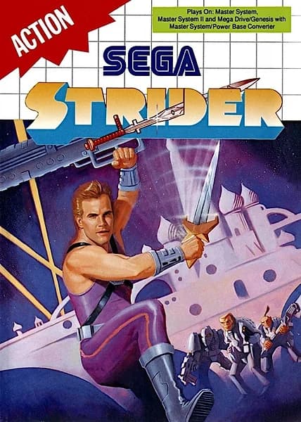 Strider Box Art