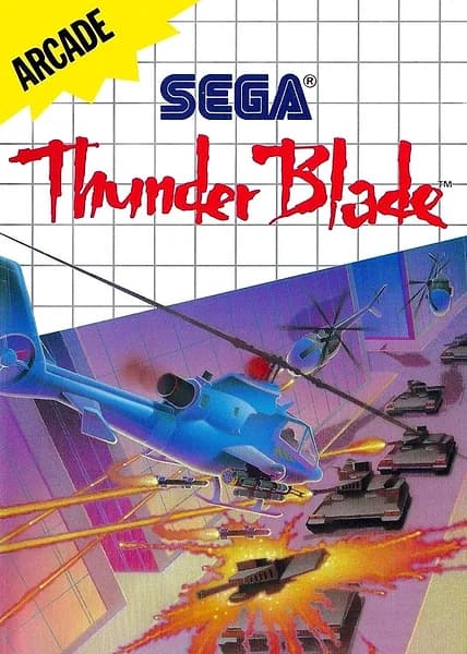 Thunder Blade Box Art