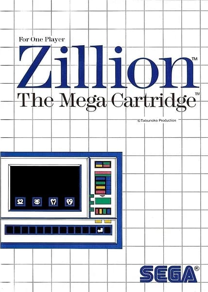 Zillion Box Art