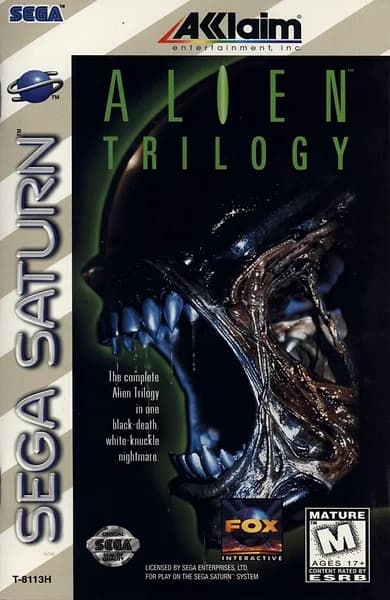 Alien Trilogy Sega Saturn Box Art
