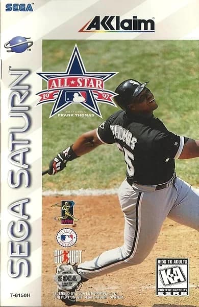 All-Star Baseball '97 Sega Saturn Box Art