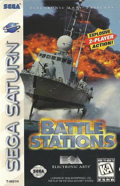 Battle Stations Sega Saturn Box Art