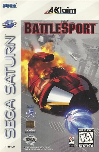 Battlesport Sega Saturn Box Art