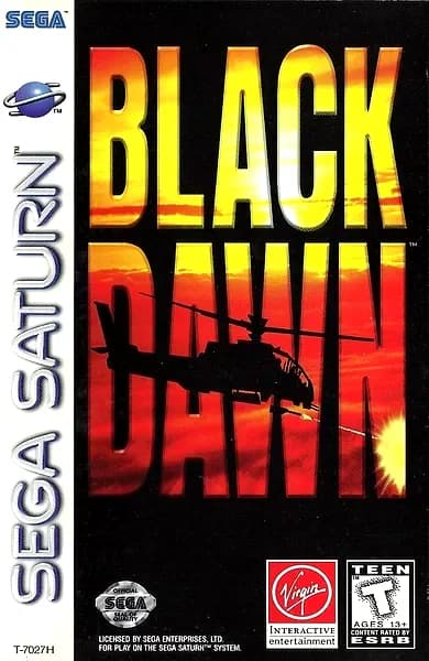 Black Dawn Sega Saturn Box Art