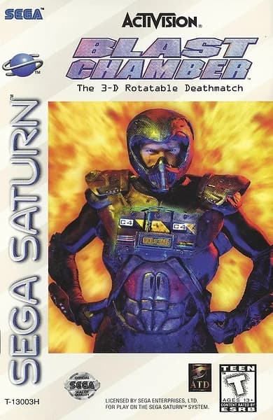 Blast Chamber Sega Saturn Box Art